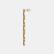 The Strippy Shoulder Duster Earrings - thumb 5