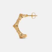 The Lidianne J Hoop Earrings - thumb 6