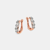 The Pratika Huggie Earrings - thumb 6