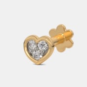 The Minette Multi Pierced Stud Earrings - thumb 4