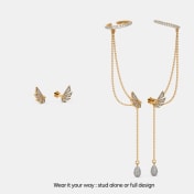 The Sylphe Multi Pierced Earrings - thumb 4