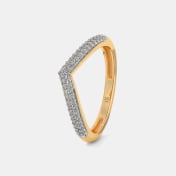 The Bertie Chevron Ring - thumb 1