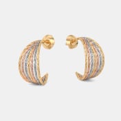 The Willower J Hoop Earrings - thumb 4