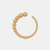 The Wontony Orange Peel Hoop Earrings - thumb 5