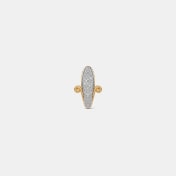 The Veloria J Hoop Earrings - thumb 5