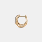 The Abelhard Huggie Earrings - thumb 8