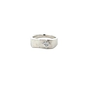 The Pinnacle Solitaire Ring For Him - thumb 5