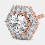 The Illume Solitaire Stud Earrings - thumb 5