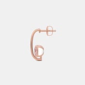 The Peacho Blink J Hoop Earrings - thumb 7