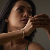 The Rhaelyn Oval Bangle - thumb 2