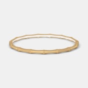 The Bambou Luxe Oval Bangle - thumb 3