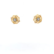 The Lotusphere Stud Earrings - thumb 3