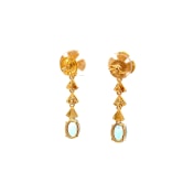 The Coriflora Drop Earrings - thumb 5