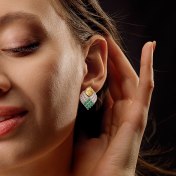 The Pyronis Stud Earrings - thumb 2