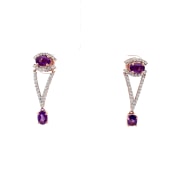 The Hexaregal Drop Earrings - thumb 3
