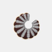 The Mocha Twist Orange Peel Earrings - thumb 5