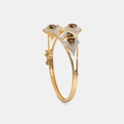 The Mochaccino Magic Oval Bangle - thumb 4