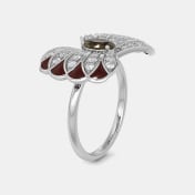 The Amber Mousse Cocktail Ring - thumb 7