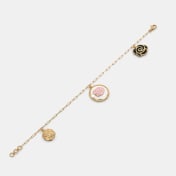 The Vintage Flora Charm Bracelet - thumb 4