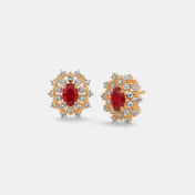 The Precila Stud Earrings - thumb 1