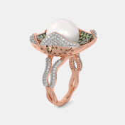 The Olivepearl Cocktail Ring - thumb 7