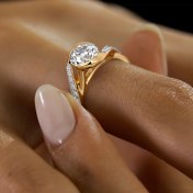 The Chidinma Solitaire Ring - thumb 4