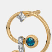 The Sandrine Stud Earrings - thumb 3