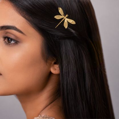 The Duskglide Dragonfly Hair Pin