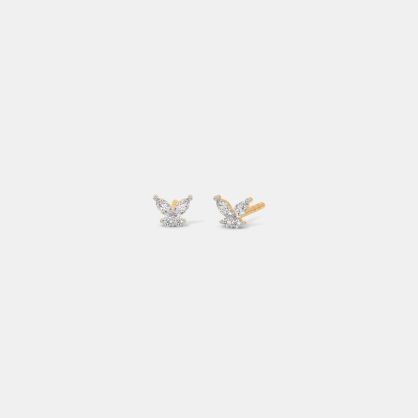The Tavi Butterfly Kids Stud Earrings