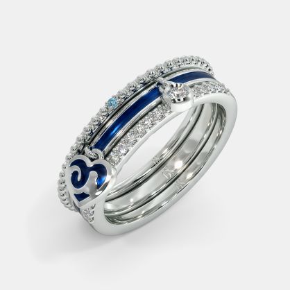 The Shelley Cloud Stackable Ring