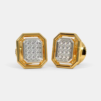 The Ichiro Pave Stud Earrings