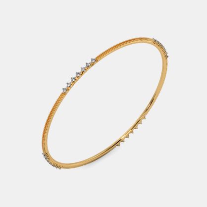 The Sanvit Thin Round Bangle