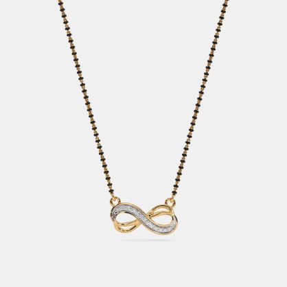 The Leesha Infinity Mangalsutra Pendant
