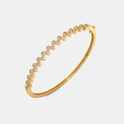 The Wavelet Oval Bangle