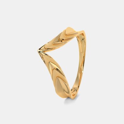The Raquel Chevron Ring