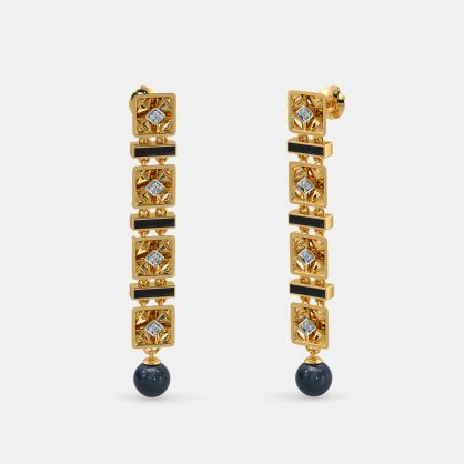 The Meticulous Long Drop Earrings