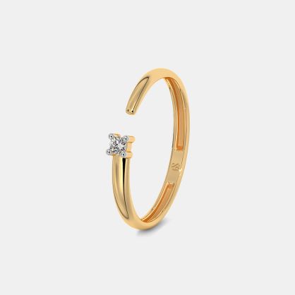 The Reine Top Open Ring