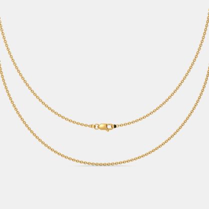 The Yellow Gold Cable Chain