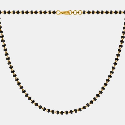 The Mangalsutra Single Line Full Chain