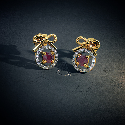 Buy 250+ Ruby Earrings Online | BlueStone.com - India's #1 Online ...