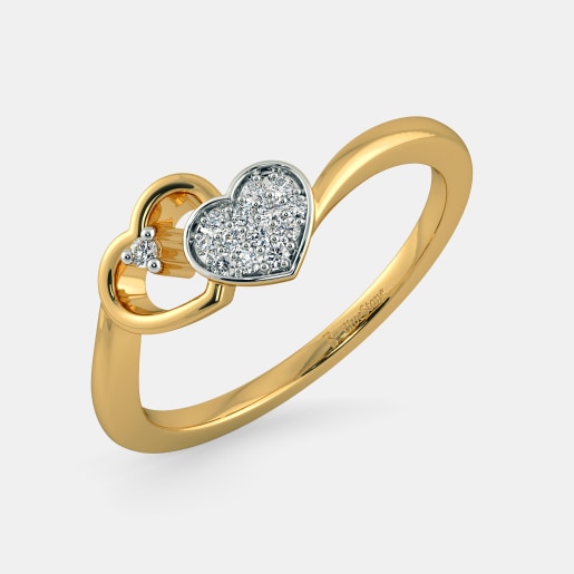 Pinky finger ring Heart chevalier ring Natural diamonds Diamond heart ring Heart signet ring Diamond ring Diamond chevalier ring 