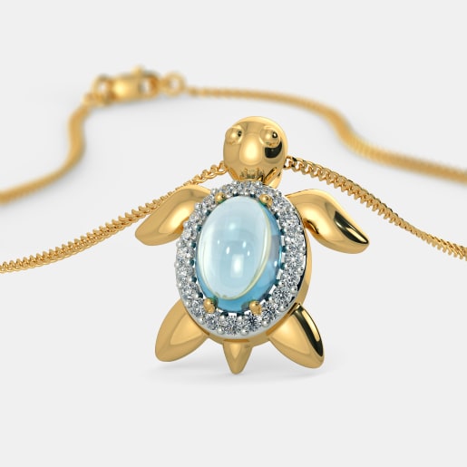 The Tawdry Turtle Pendant For Kids
