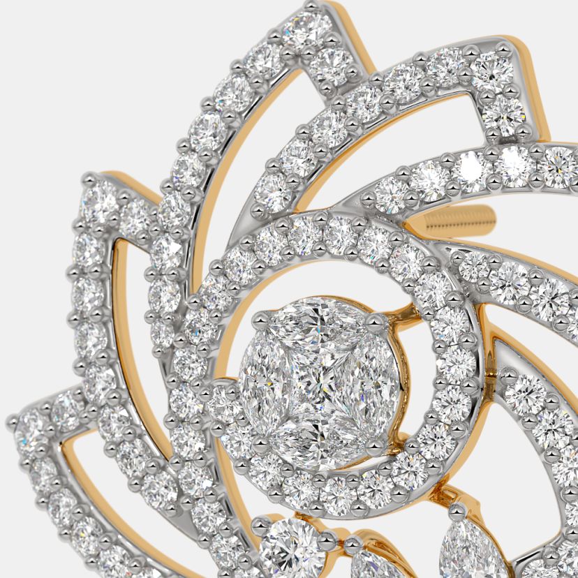 The Astral Lotus Stud Earrings - image 5