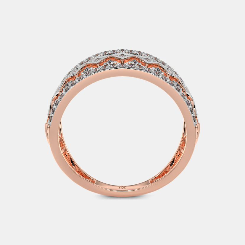 The Alora Band Ring - Side View 1