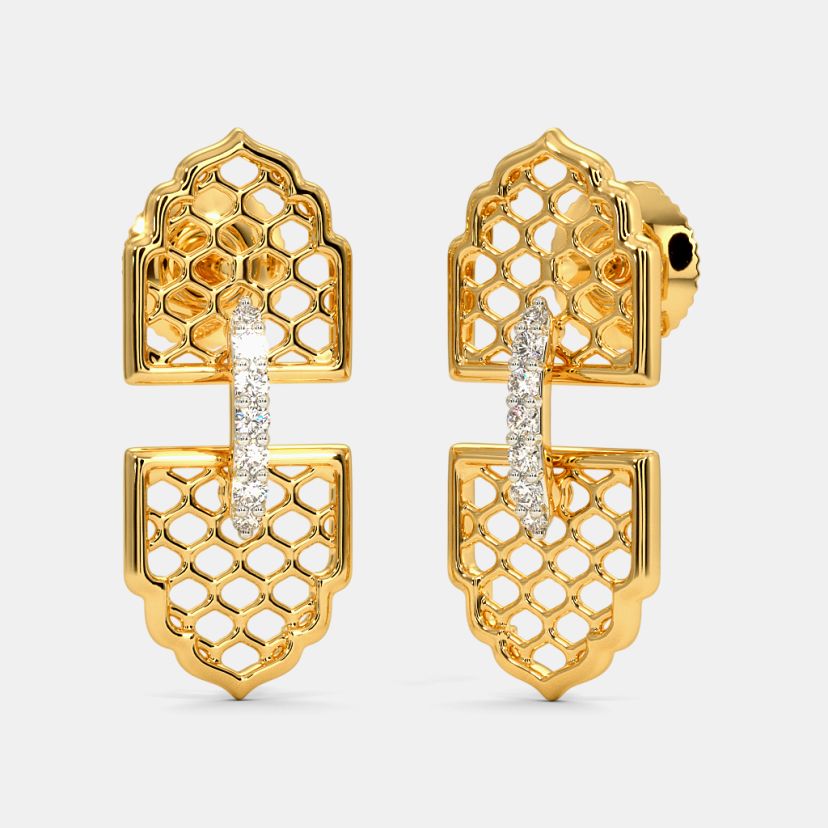 The Mewar Drop Earrings - image 1