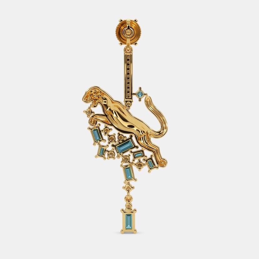 The Black Panther Drop Earrings - image 5