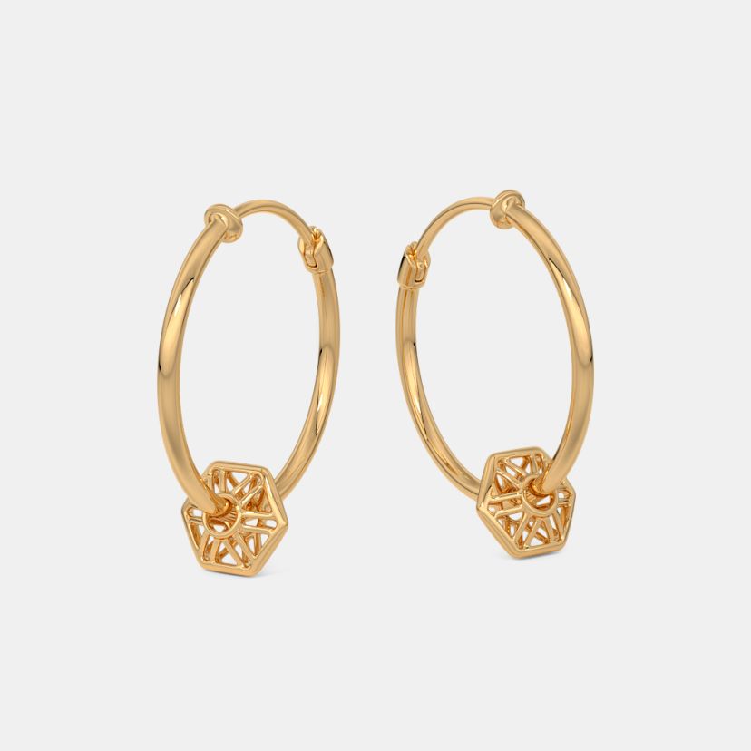 The Peppy Gold Hoop Earrings - image 5