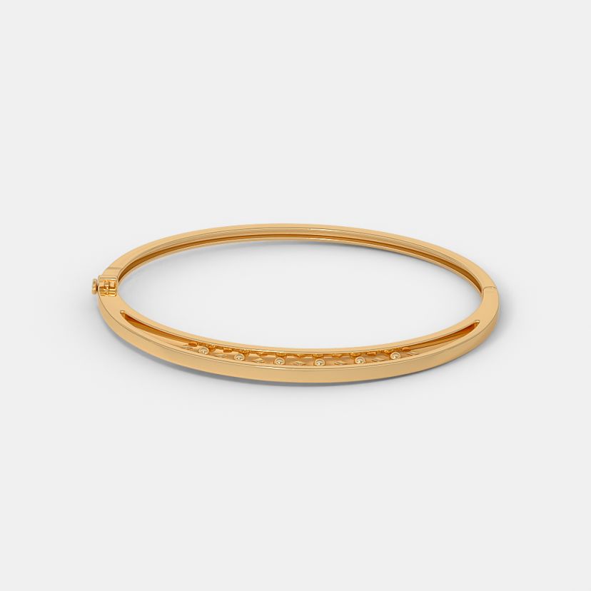 The Ballet Of Gold Oval Bangle - image 4