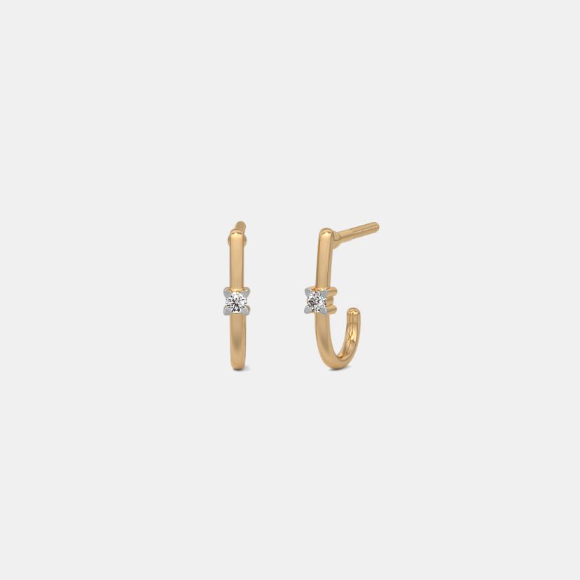 The Doina J Hoop Earrings - image 1