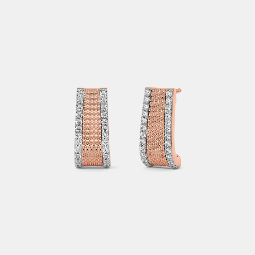 The Axellea J Hoop Earrings - image 1
